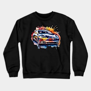 Tesla Rainbow Crewneck Sweatshirt